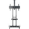Multibrackets M Public Floorstand Basic 180 55"-80" monitor TV gurulós tartó állvány fekete