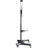 Multibrackets M Public Floorstand Basic 180 55"-80" monitor TV gurulós tartó állvány fekete