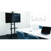 Multibrackets M Public Floorstand Basic 180 55"-80" monitor TV gurulós tartó állvány fekete