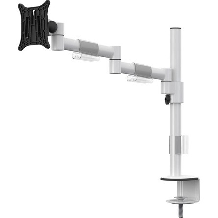 MULTIBRACKETS Asztali konzol, M VESA Deskmount Officeline Single II White (15-30", max.VESA: 100x100 mm, 8 kg)