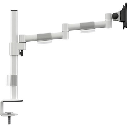 MULTIBRACKETS Asztali konzol, M VESA Deskmount Officeline Single II White (15-30", max.VESA: 100x100 mm, 8 kg)