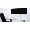 MULTIBRACKETS Asztali konzol (2 képernyős), M VESA Deskmount Officeline Dual White (15-30", max.VESA: 100x100 mm, 8 kg)