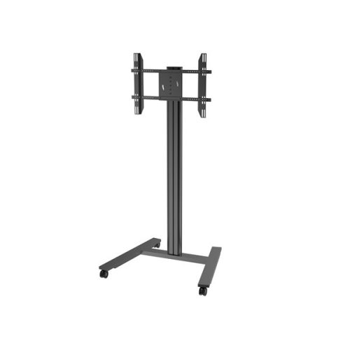 MULTIBRACKETS Gurulós padlóállvány, M Public Display Stand 180 HD Single Black (55-80", max.VESA: 800x500 mm, 60 kg)