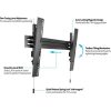 Multibrackets M VESA Wallmount Super Slim 40"-75" monitor TV fali tartó fekete