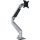 MULTIBRACKETS Asztali konzol, M VESA Gas Lift Arm Single Silver HD (15-34", max.VESA: 100x100 mm, 21 kg)
