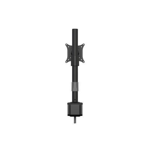 MULTIBRACKETS Asztali konzol, M VESA Deskmount Officeline Single Black (for LCD display, 15-30", max.VESA: 100x100 mm)
