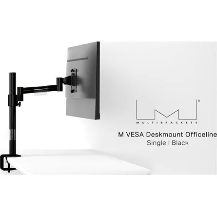 Multibrackets Officeline Single I Black 15"-30" monitor tart