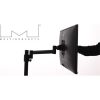 Multibrackets Officeline Single I Black 15"-30" monitor tartó asztalra szürke