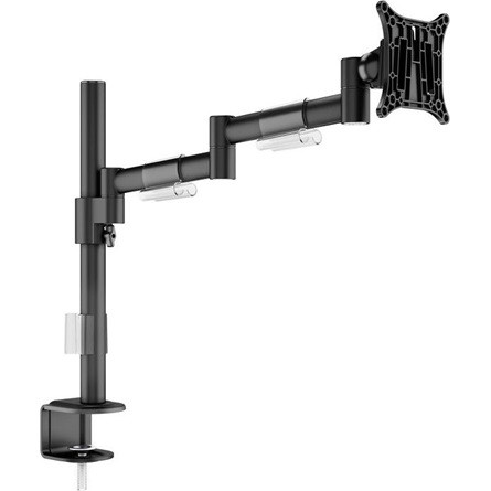 Multibrackets M VESA Deskmount Officeline Single II 15"-30" monitor tartó asztalra fekete