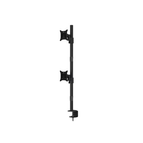 MULTIBRACKETS Asztali konzol (2 képernyős rögzítőkar), M VESA Deskmount Officeline Dual Vertical Black (15-30")