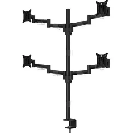 Multibrackets Deskmount Officeline Quad Black 15"-30" monito