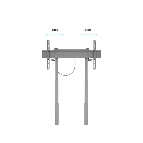 MULTIBRACKETS Gurulós padlóállvány, M Motorized Floorstand 60kg Black (37-90", max.VESA: 600x400 mm, 60 kg)