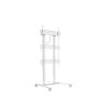 MULTIBRACKETS Gurulós motoros padlóállvány, M Motorized Floorstand 60kg White (37-90", max.VESA: 600x400 mm, 60kg)