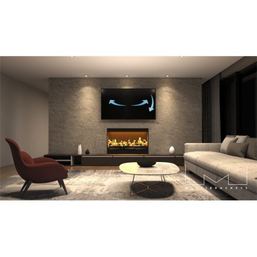 MULTIBRACKETS Motoros fali konzol, M Motorized Pull Down Full Motion Flexarm 37"-70" (max.VESA: 600x400 mm, 35 kg)