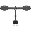 Multibrackets M Desktopmount Dual Desk Clamp 24"-32" monitor tartó asztalra fekete