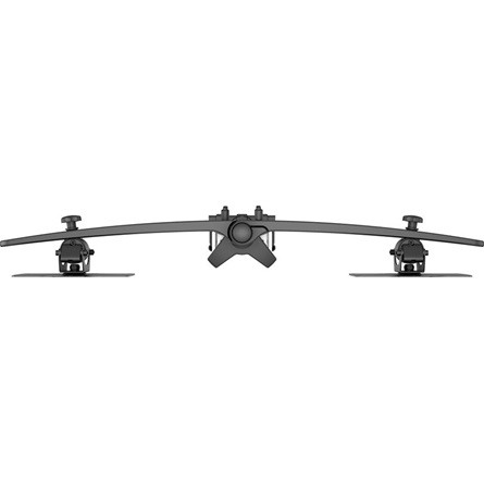 MULTIBRACKETS Asztali konzol (2 képernyős rögzítőkar), M VESA Desktopmount Dual Desk Clamp 24-32" (max.VESA: 200x200 mm)