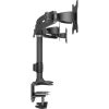 Multibrackets M VESA Desktopmount Triple Desk Clamp 15"-24" monitor tartó asztalra fekete