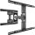 Multibrackets M VESA Flexarm L Full Motion Dual 40"-75" monitor TV fali tartó fekete