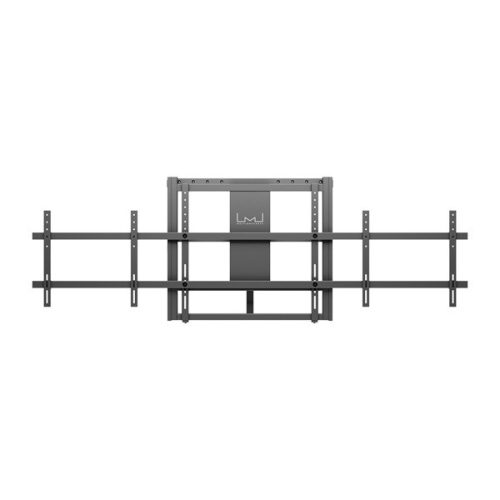 MULTIBRACKETS Motoros 2 karos fali konzol, M Motorized Wallmount Dual Screen 160 kg Black SD (max. 2x84")