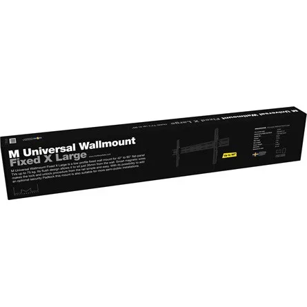 Multibrackets Wallmount Fixed X Large 42"-90" monitor TV fal