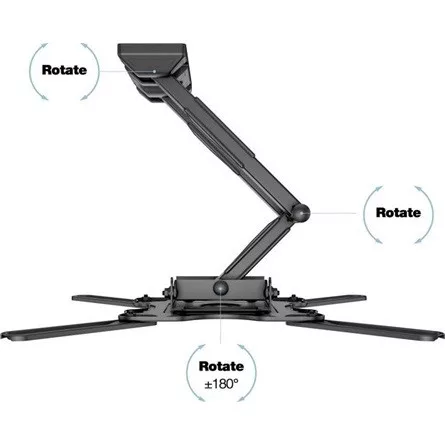 Multibrackets M Flexarm M Full Motion Single 32"-55" monitor TV fali tartó fekete
