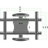 Multibrackets Flexarm Full Motion Single Portrait 32"-55" monitor TV fali tartó fekete