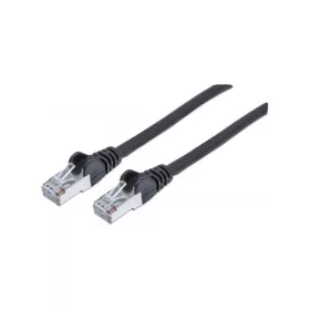   Manhattan Kábel - S/FTP Patch (RJ45 to RJ45, Cat7 600Mhz, LSOH, 100% réz, 3m, Fekete)