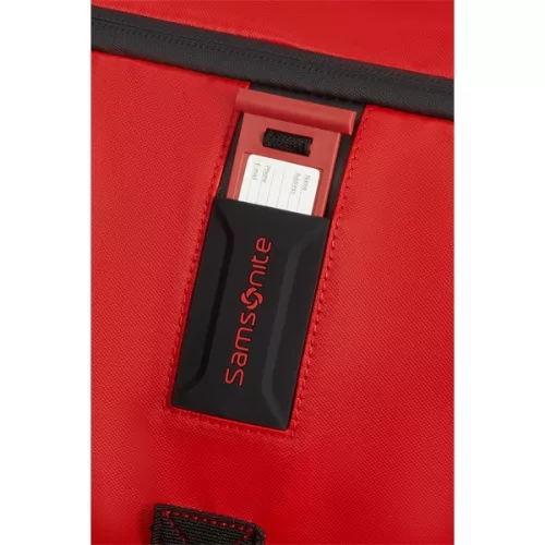 SAMSONITE Duffle gurulós hátizsák 74780-0501 Paradiver Light DUFFLE/WH 55/20 BACKPACK FLAME RED, Piros