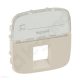 Legrand 755476 LEGRAND Valena Allure RJ11/RJ45 aljzat burkolat címketartóval, Elefántcso
