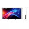 SHARP 75GP7265E 75"/189cm 4K UHD QLED Google TV Harman/Kardon hangszórókkal, 3840x2160, 4xHDMI/2xUSB