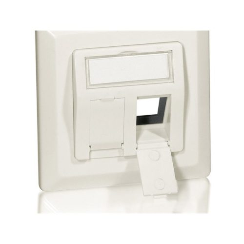 Equip Keystone Fali aljzat - 760303 (2 port, Cat6, UTP, fehér)