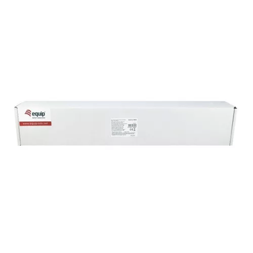 Equip Keystone Patch Panel - 769124 (24 port, Cat6, 1U, árnyékolatlan, fekete)