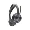 HP Poly Voyager Focus 2 USB-A Stereo fejhallgató headset szürke