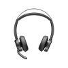 HP Poly Voyager Focus 2 USB-A Stereo fejhallgató headset szürke