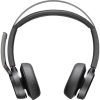 HP Poly Voyager Focus 2 (Microsoft Teams) USB-A fejhallgató headset fekete