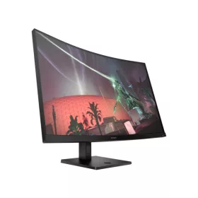   HP CPS ATTACH OMEN by HP 31.5" Ívelt Gaming monitor 32c QHD 2560x1440 165Hz , 16:9, 400cd, 3000:1, 1ms, DisplayPort, HDMI - fekete