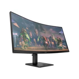   HP CPS ATTACH OMEN by HP 34" Ívelt Gaming monitor 34c WQHD Matt 3440x1440 165Hz 400cd, 3000:1, 1ms, DisplayPort, HDMI - fekete