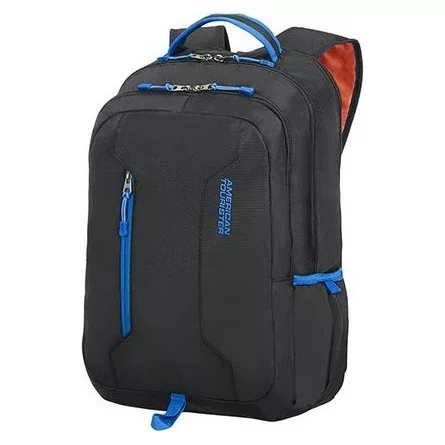 American Tourister Urban Groove 15,6" notebook hátizsák fekete-kék (Black/Blue)