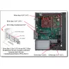 LENOVO SRV LENOVO torony szerver - ST50 V3 (3.5"), 4C 6315P 2.8Ghz, 1x16GB, 2x 480GB RI SSD, SW RAID, XCC2: Std, 500W.