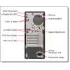 LENOVO SRV LENOVO torony szerver - ST45 V3 (3.5"), 12C AMD EPYC 4464P 3.7GHz, 1x32GB, 2x960GB S4520 RI SSD, Software RAID, 500W.