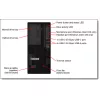 LENOVO SRV LENOVO torony szerver - ST45 V3 (3.5"), 4C AMD EPYC 4124P 3.8GHz, 1x16GB, 2x480GB S4520 RI SSD, Software RAID, 500W.