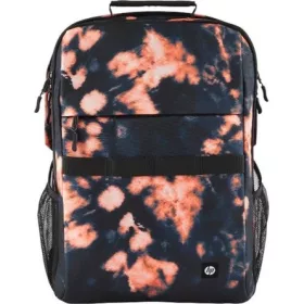   HP Campus XL 16,1" notebook poliészter hátizsák fekete-narancssárga (Tie-dye)