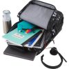 HP Campus XL Backpack 16,1" notebook poliészter hátizsák fekete-fehér (Marble Stone) 20L