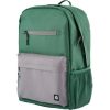 HP Campus Backpack 15,6" notebook poliészter hátizsák zöld-szürke 17L