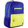 HP Campus Backpack 15,6" notebook poliészter hátizsák kék-sárga 17L