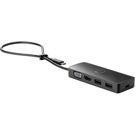 HP TravelHub G2 USB-C dokkoló fekete