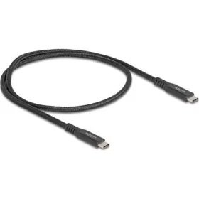   Delock 20Gbps USB-C 3.2 Gen2 -> USB-C 3.2 Gen2 M/M adatkábel 0.5m fekete