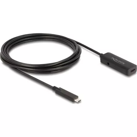 Delock Aktív USB 10 Gbps bővítő kábel USB Type-C  3 m hosszú