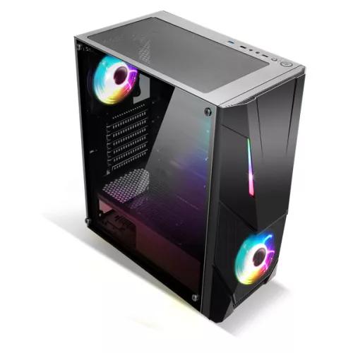 Spirit of Gamer Számítógépház - Rogue V RGB (fekete, ablakos