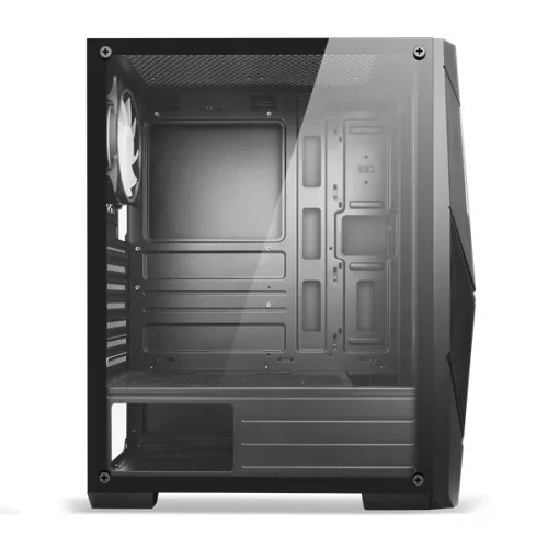 Spirit of Gamer Számítógépház - Rogue V RGB (fekete, ablakos